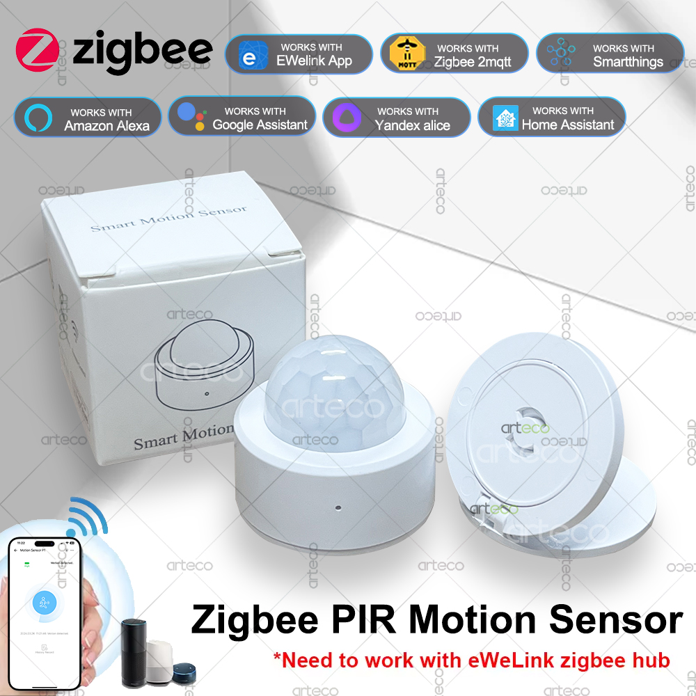 Smart Home Google Assistant - Ewelink Zigbee PIR-bewegingssensor Beweging van het