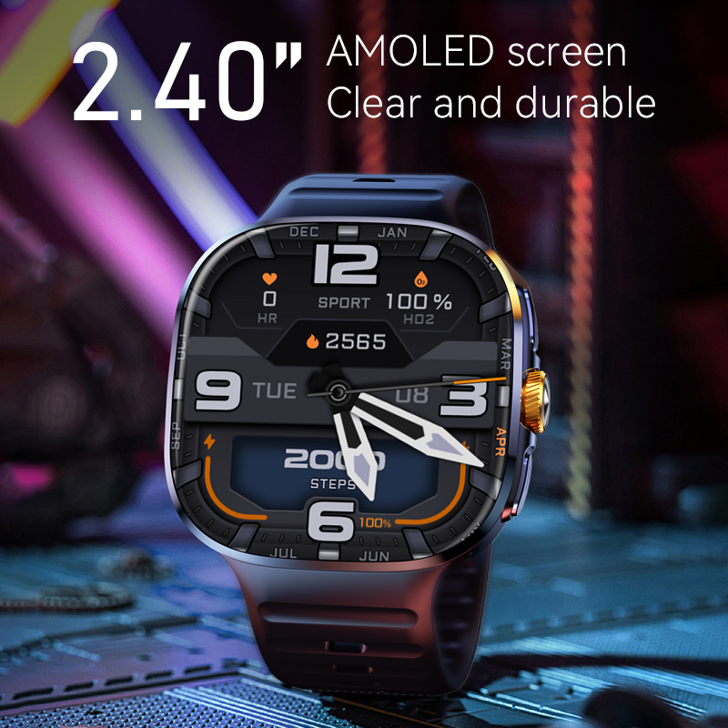 Smart Home Os - SIM-kaart Smartwatch Oproep GPS-navigatie Wifi NFC