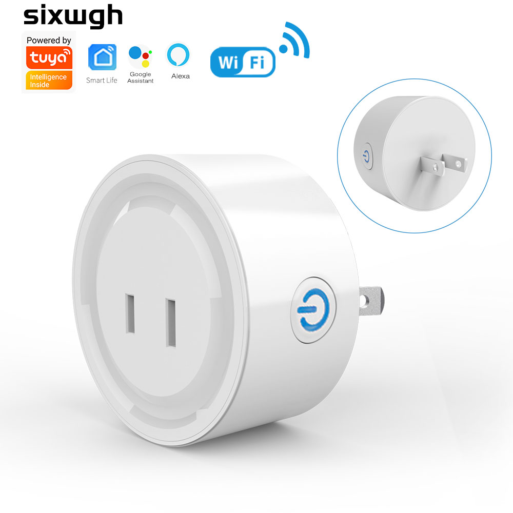 Smart Home Japan - SIXWGH Tuya WIFI Japan-stekkeradapter 2-pins MINI