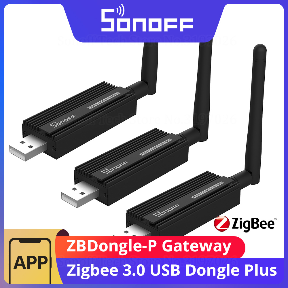 Smart Home Mqtt - SONOFF Zigbee-gateway 3.0, ZBDongle-P USB-dongle, hub