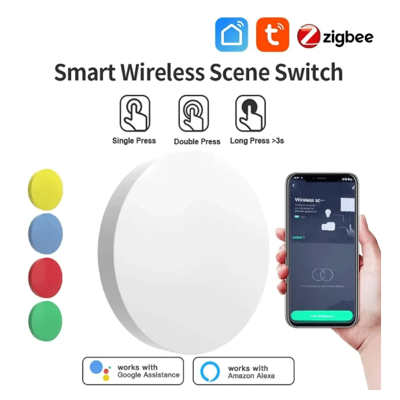 Tuya ZigBee slimme draadloze k - Smart Home Google Assistant recensie en prijs