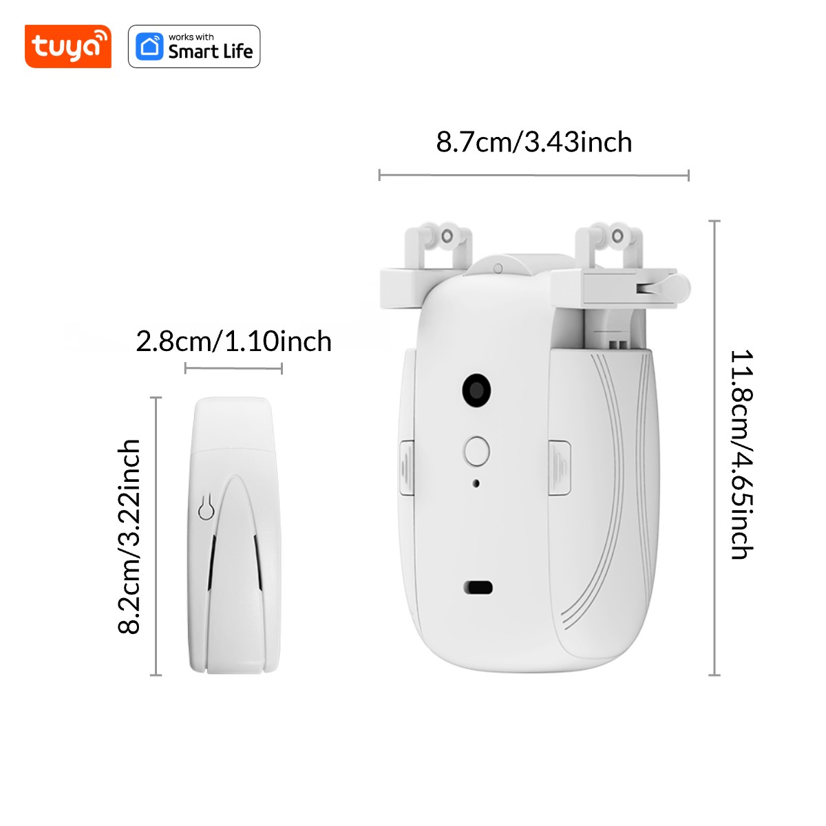 Tuya Smart WiFi-gordijnrobot ( - Smart Home Control Panel recensie en prijs