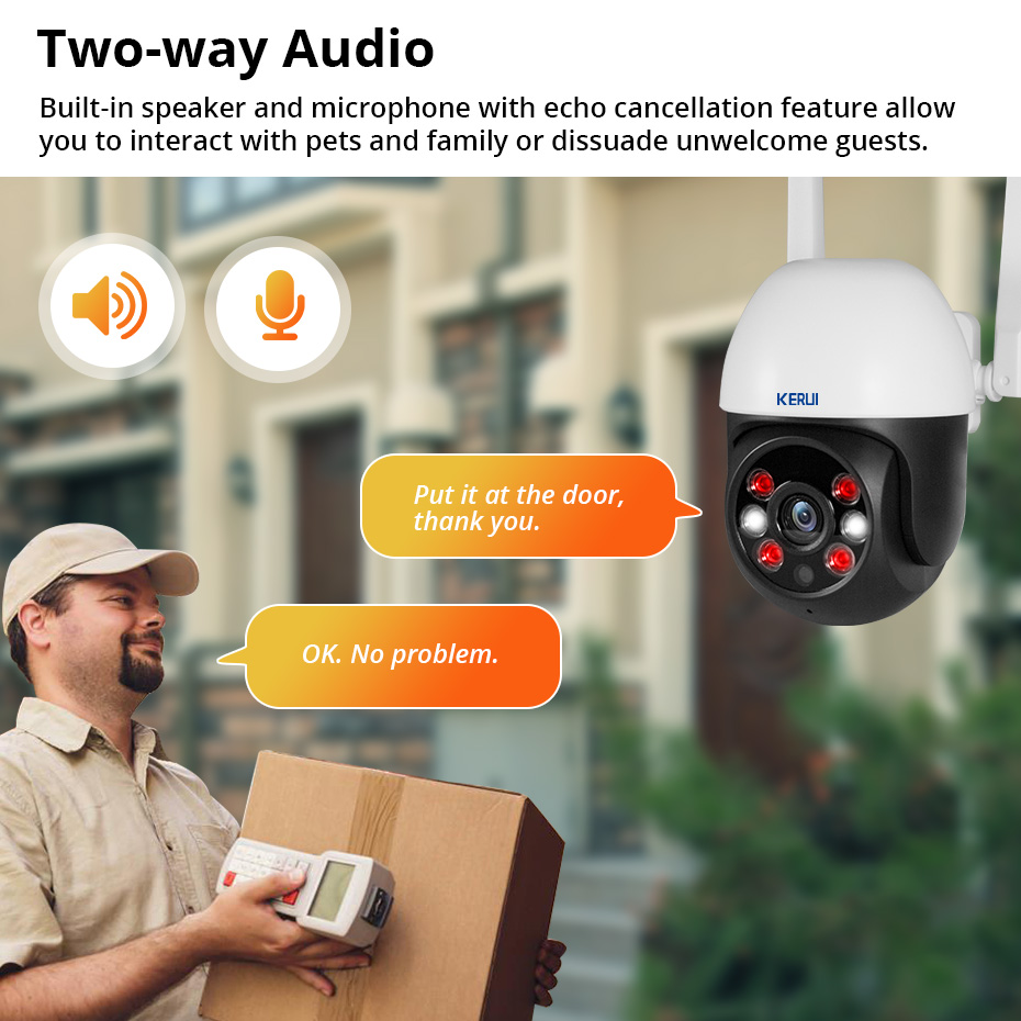 KERUI 5MP IP-camera ondersteun - Smart Home Os recensie en prijs