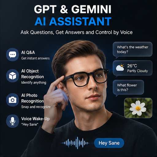 AI Slimme Bril 8MP Camera 1080 - Smart Home Ai recensie en prijs