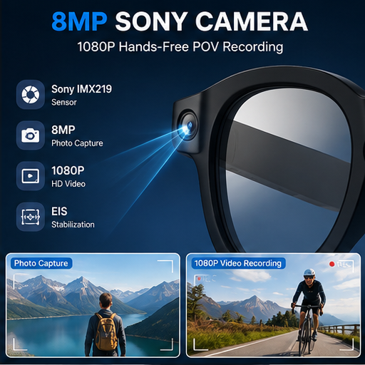 AI Slimme Bril 8MP Camera 1080 - Smart Home Ai recensie en prijs