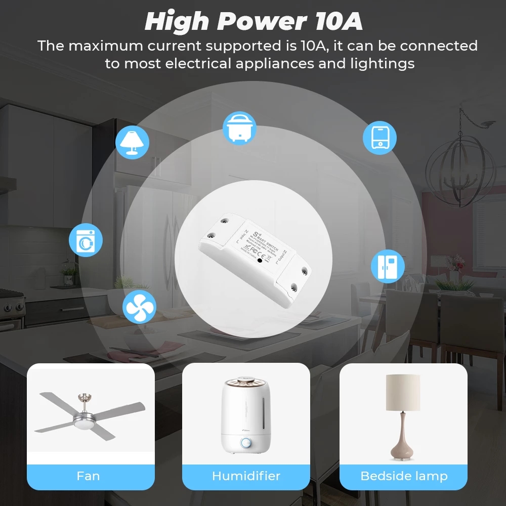 WiFi Schakelaar DIY MINI Smart - Smart Home Control Panel recensie en prijs