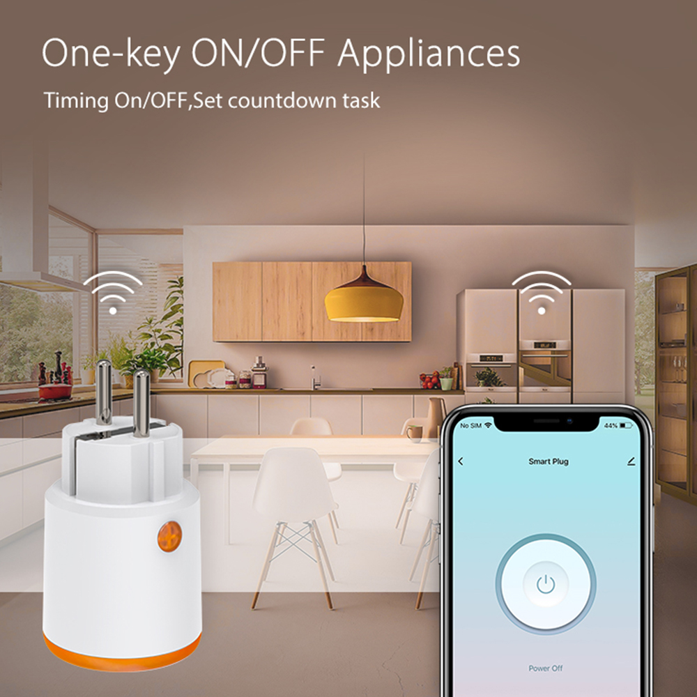 Smart Zigbee Stopcontact 3680W - Smart Home Zigbee Gateway recensie en prijs
