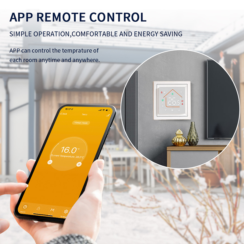 Slimme WiFi-thermostaat werkt  - Wifi Thermostat recensie en prijs