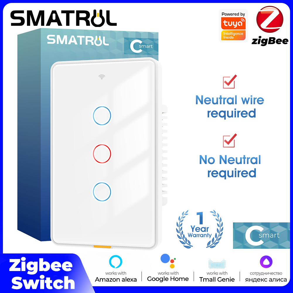 Tuya Zigbee Smart Light Touch- - Tuya Smart Switch recensie en prijs