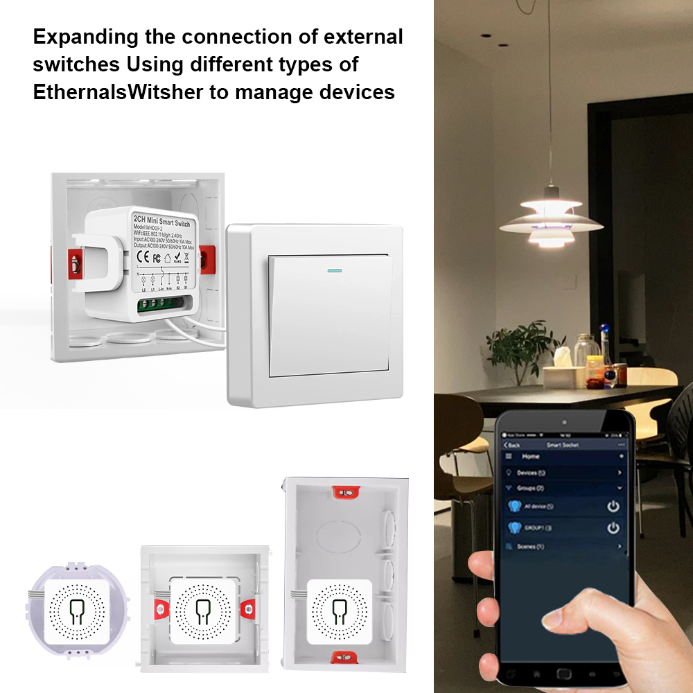 2-weg Tuya Smart Switch 2-voud - Tuya Smart Switch recensie en prijs