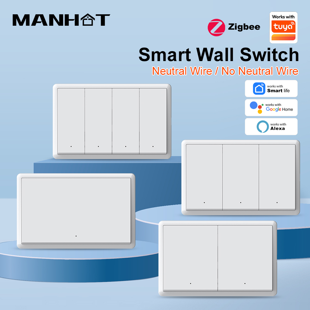 MANHOT ZigBee3.0 Smart Switch  - Tuya Smart Switch recensie en prijs